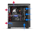 Caja Pc Nox Atx Hummer Zs Negra