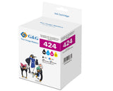 G&G Cartucho Brother 424 N Multipack Lc-424val Bk, C, M, Y