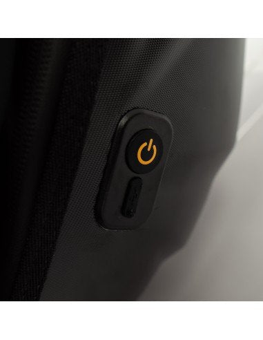 Mochila Con Pantalla Led Woxter Black Knight Capacidad 30l Negra
