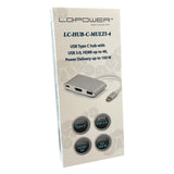 Hub Lc-Power Usb 3.0 1-Port Multi Extern Typ-C 1x Hdmi, Pd-Port