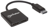EAN 0766623207768 - Manhattan 207768 divisor de video DisplayPort 2x DisplayPort imagen 2