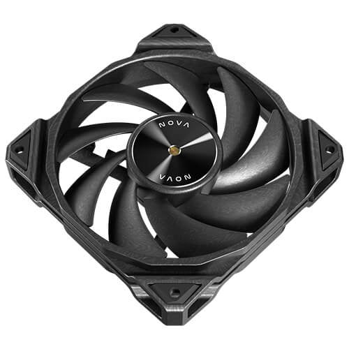 Kit 3 Ventiladores Pc Auxiliar Nova 120 Negro Antec Pack De 3/ 120 X 120 X 25 Mm/ 400 ~ 3200 Rpm