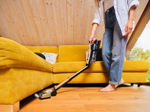 Aspiradora Eta121290000 Gold Power Stick, Inalámbrica, Autonomía 35 Min, Contenedor De Polvo 0,4 L, Color Crema