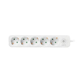 Logilink Lps246 Base Múltiple 1,5 M 5 Salidas Ac Interior Blanco