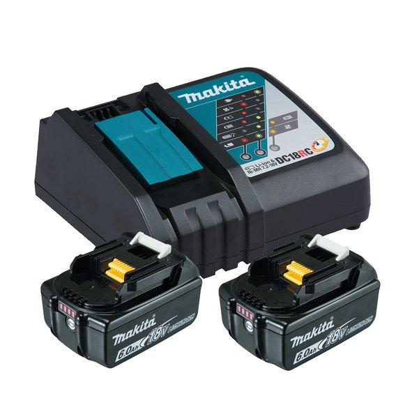 EAN 0088381537100 - Makita 199480-6 cargador y batería cargable Juego de cargador y baterías imagen 1