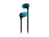 Logitech G333 Auriculares Gaming In-Ear Con Microfono - Adaptador Usb-C - Multiplataforma - Altavoces Dinamicos - Jack 3.5mm - Color Negro/Azul