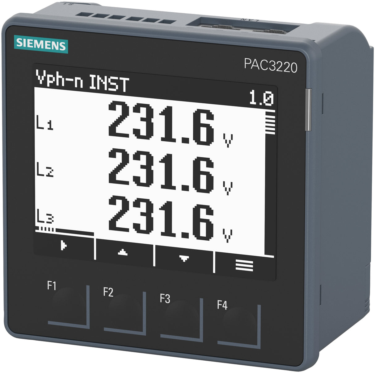 Siemens Sentron, 7km3220-0ba01-1da0 Messgert, 7km Pac3220