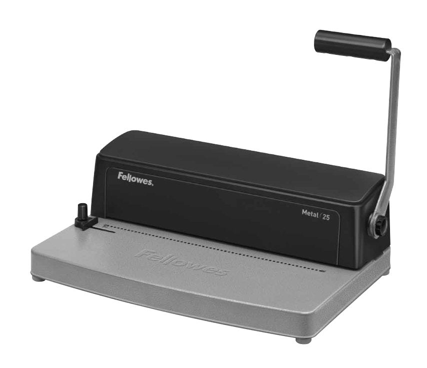 Encuadernadora Fellowes Metal 25 Grafito
