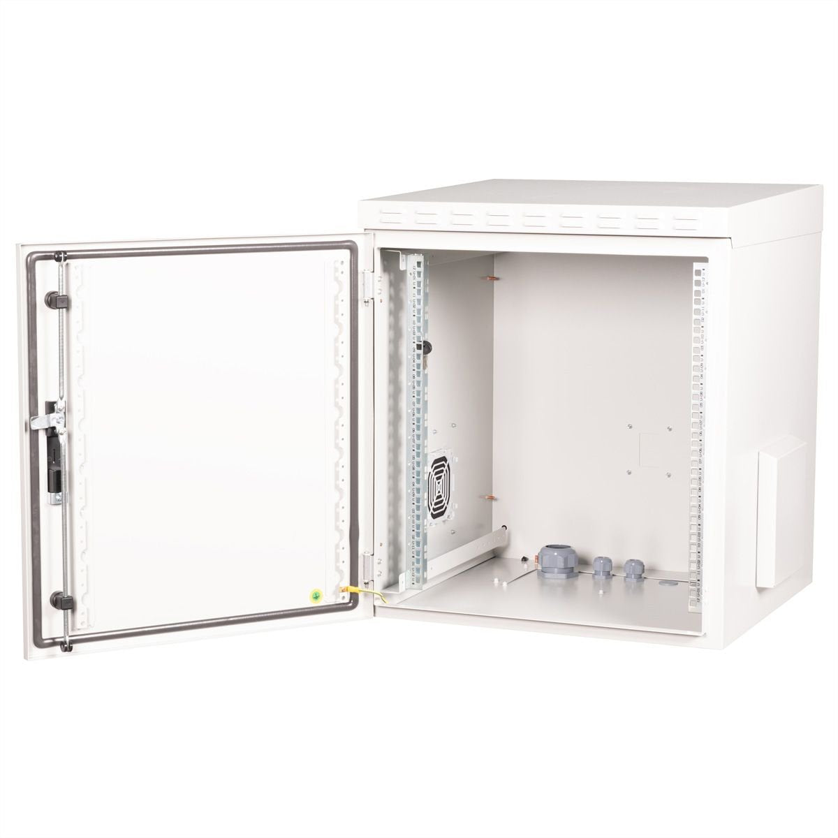 Roline 19-Zoll Wandgehuse Pro 12 He, 600x600 Bxt Ip55 Outdoor Grau