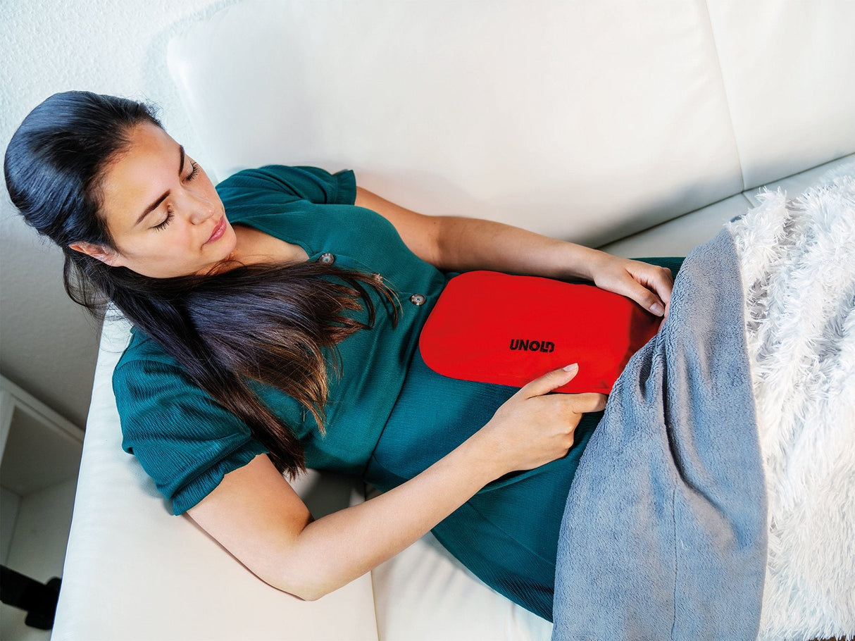 Unold 86023  Wärmi Premium Set Elektrische Wärmflasche     Rot