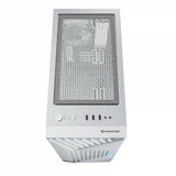 Nfortec Caja Gaming Cristal Templado Nervia White. Usb 3.0 A-Rgb. Blanco