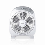 Ventilador De Suelo Haeger Home Wind 5 Aspas 40w Multidireccional Ø30cm 3 Velocidades Temporizador 60 Min Silencioso