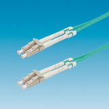 Roline Lwl-Cable 50 125um Om3 Lc Lc Low-Loss-Stecker Trkis 0,5m