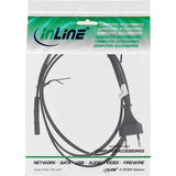 Enchufe Inline Suiza Cee7/16 A Cable De Alimentación Euro8 C7, Negro, 1,8 M