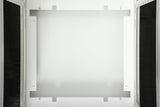 Armario De Red De 47u, Unique, 2244x800x1000 Mm Bastidor Abierto, Gris