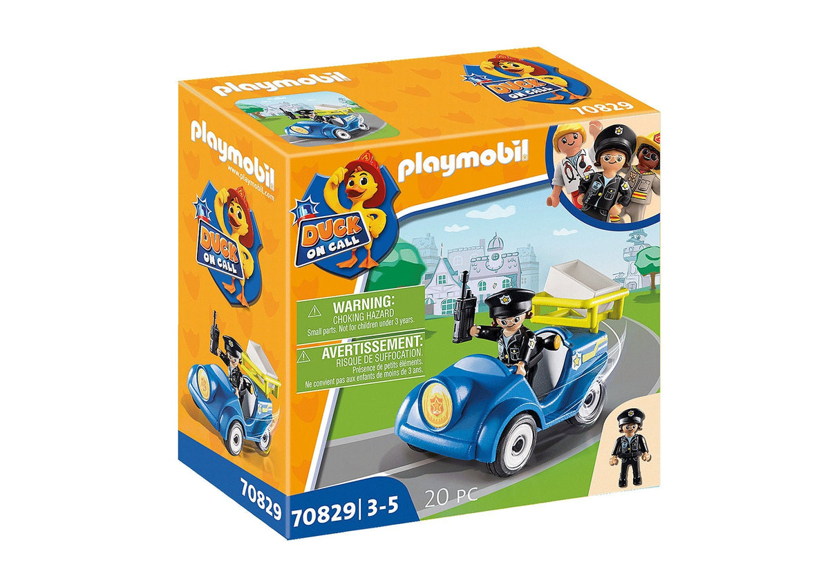 Playmobil Duck On Call Mini Coche De Policia