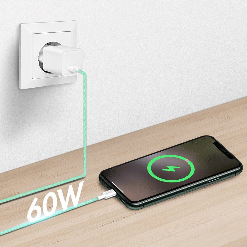 EAN 4052792077841 - LogiLink CU0326 cable USB USB 2.0 0,5 m USB A USB C Verde imagen 4