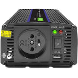 EAN 5901878519258 - Qoltec Monolith adaptador e inversor de corriente Auto/Interior 600 W Negro imagen 12