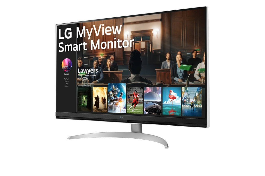 EAN 8806084847010 - LG 32SQ700S-W LED display 81,3 cm (32") 3840 x 2160 Pixeles 4K Ultra HD LCD Blanco imagen 2