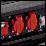 Einhell Tc-Pg 35/E5 Motor-Generador 4100 W 15 L Gasolina Negro, Rojo