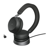 Jabra Evolve2 75 Ms Negro + Estación De Carga + Link 380c