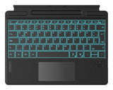 Inateck Keyboard Surface Black, Surface Pro 8-11 Com. Qwertz