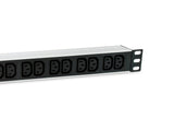 EAN 4015867238554 - Equip 333318 unidad de distribución de energía (PDU) 12 salidas AC 1U Negro, Plata imagen 3