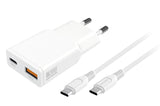 4smarts Ladegert Pdplug Duos Slim 20w Gan Usb-C A+Usb-C Cable