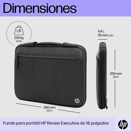 EAN 0196548662418 - HP Renew Executive 14.1 Laptop Sleeve 35,8 cm (14.1") Negro imagen 2
