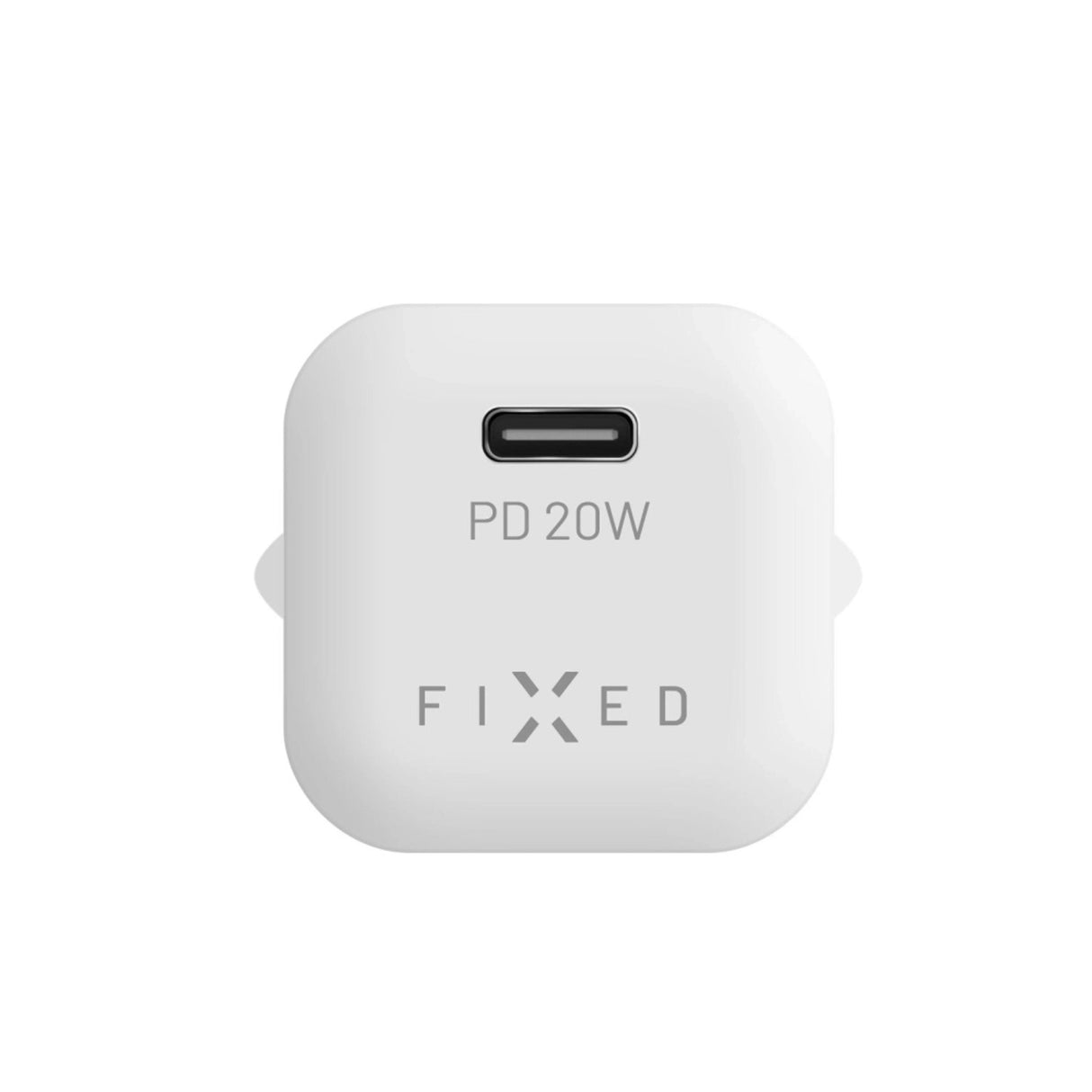 Fixed Mini Travel Charger 20w+ Usb-C Usb-C Cable, White