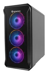 EAN 5901969425307 - GENESIS Irid 503 ARGB Micro Torre Negro, Transparente imagen 2