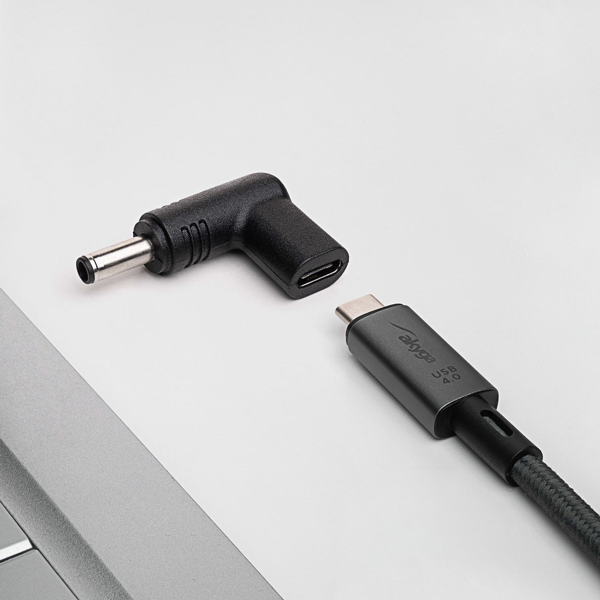 Akyga Plug For Universal Portátil Adapter Ak-Nd-C10 Usb-C 4.5 X 3.0 Mm Dell