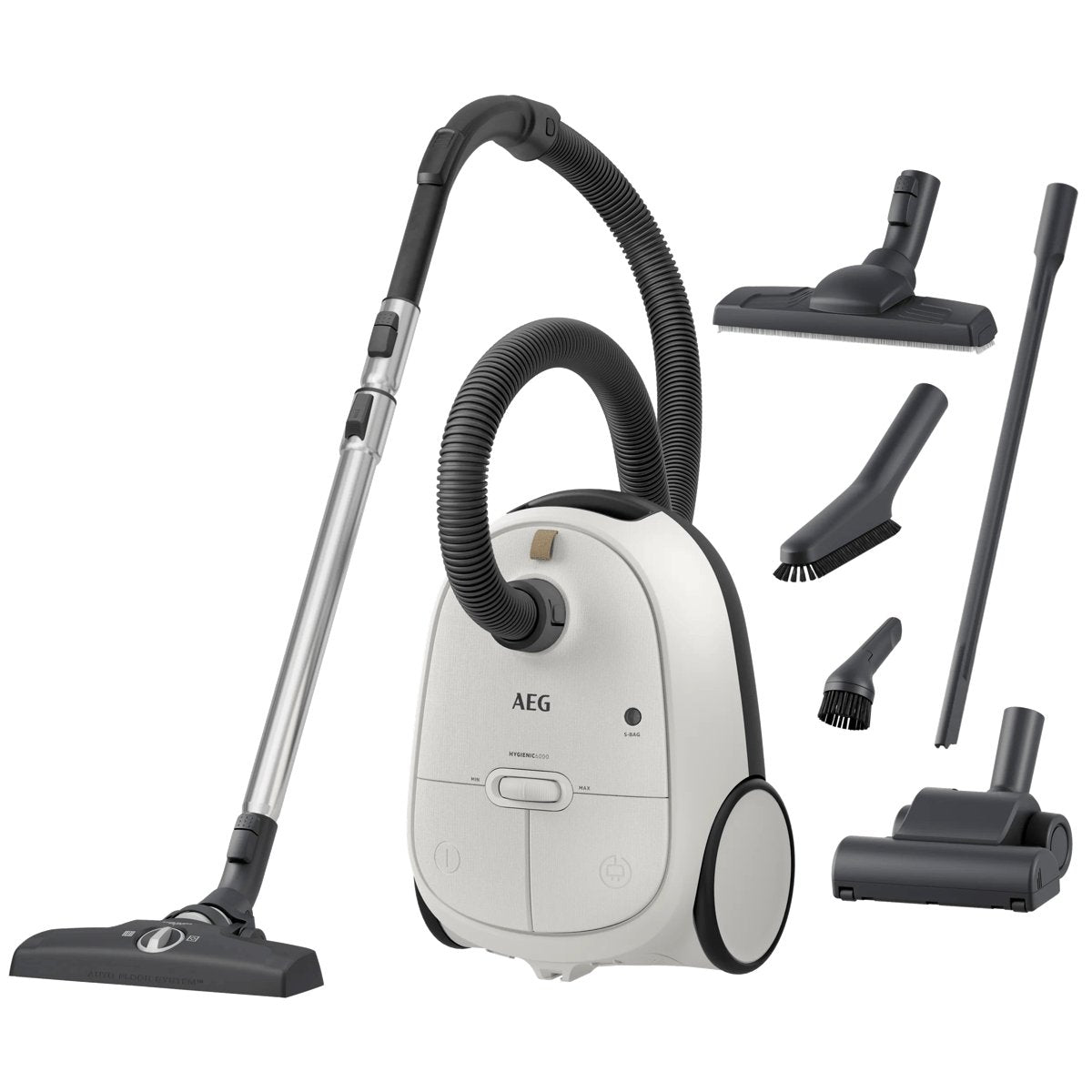 EAN 7332543822836 - AEG AB61H6SW 3,5 L Aspiradora cilíndrica Secar 850 W Bolsa para el polvo imagen 1