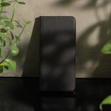 Funda Tipo Libro Con Soporte Magnética Negro Compatible Apple Iphone 13 - Jaym®