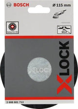 Placa De Soporte De X-Lock Profesional De Bosch Mittelhart, Ø 115 Mm, Placa De Molienda 2608601712