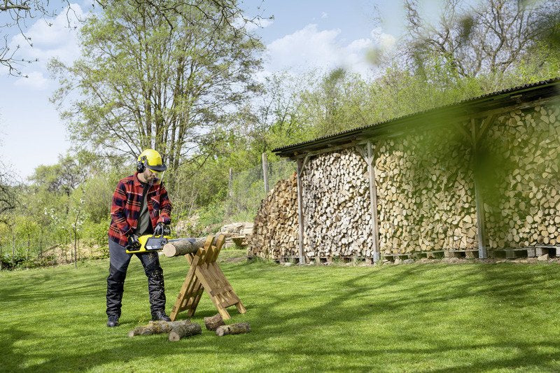 Kärcher Cns 36-35 Battery Negro, Amarillo, Motosierra (Amarillo/Negro, Sin Escobillas, 30 Cm, 35 Cm, 1,1 Mm, 21 M/S, 76,2 / 8 Mm (3 / 8"))