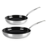 Greenpan Premiere Frying Pan Set 2-Piece,20+28cm Stainless Steel