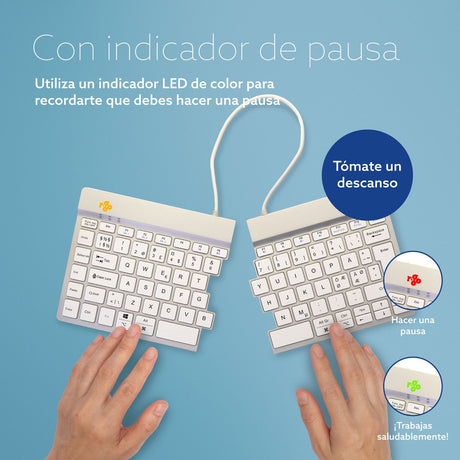 EAN 8719274492146 - R-Go Tools RGOSBNDWLWH teclado Oficina Nórdico imagen 12