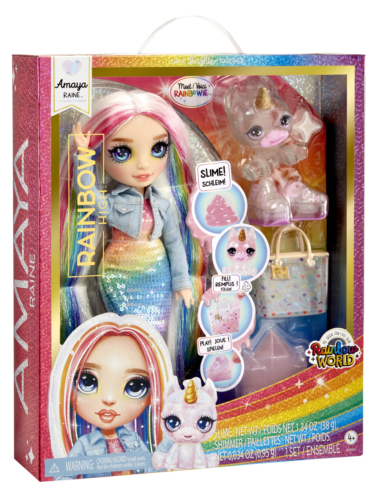 Muñeca Clásica De Alta Costura Rainbow De Mga Entertainment: Amaya, Muñeca   120230-Eu