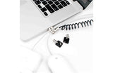 EAN 0856282004027 - Compulocks Coiled Cable Lock cable antirrobo Negro, Acero inoxidable imagen 1
