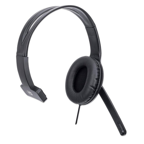 EAN 0766623179874 - Manhattan 179874 auricular y casco Auriculares Alámbrico Diadema Oficina/Centro de llamadas USB tipo A Ne imagen 2