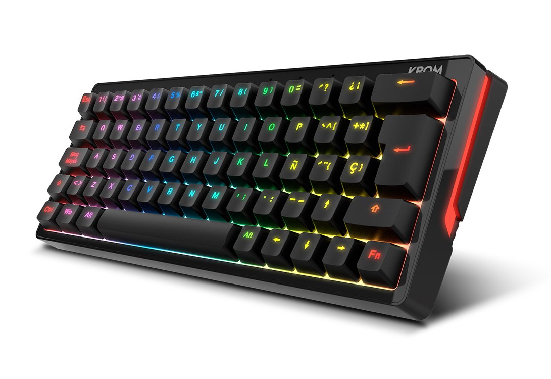 EAN 8436587974489 - Krom Kreator teclado Juego USB Negro imagen 5