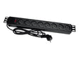 EAN 5901738552197 - A-LAN PZ081U base múltiple 1,8 m 8 salidas AC Interior Negro imagen 1