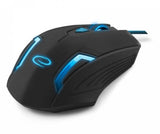 Esperanza Egm205b Mx205 Fighter -  Raton Gaming Optical Usb - Azul
