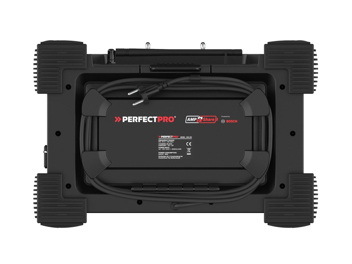Perfectpro Rockhart 18v Job Site Radio