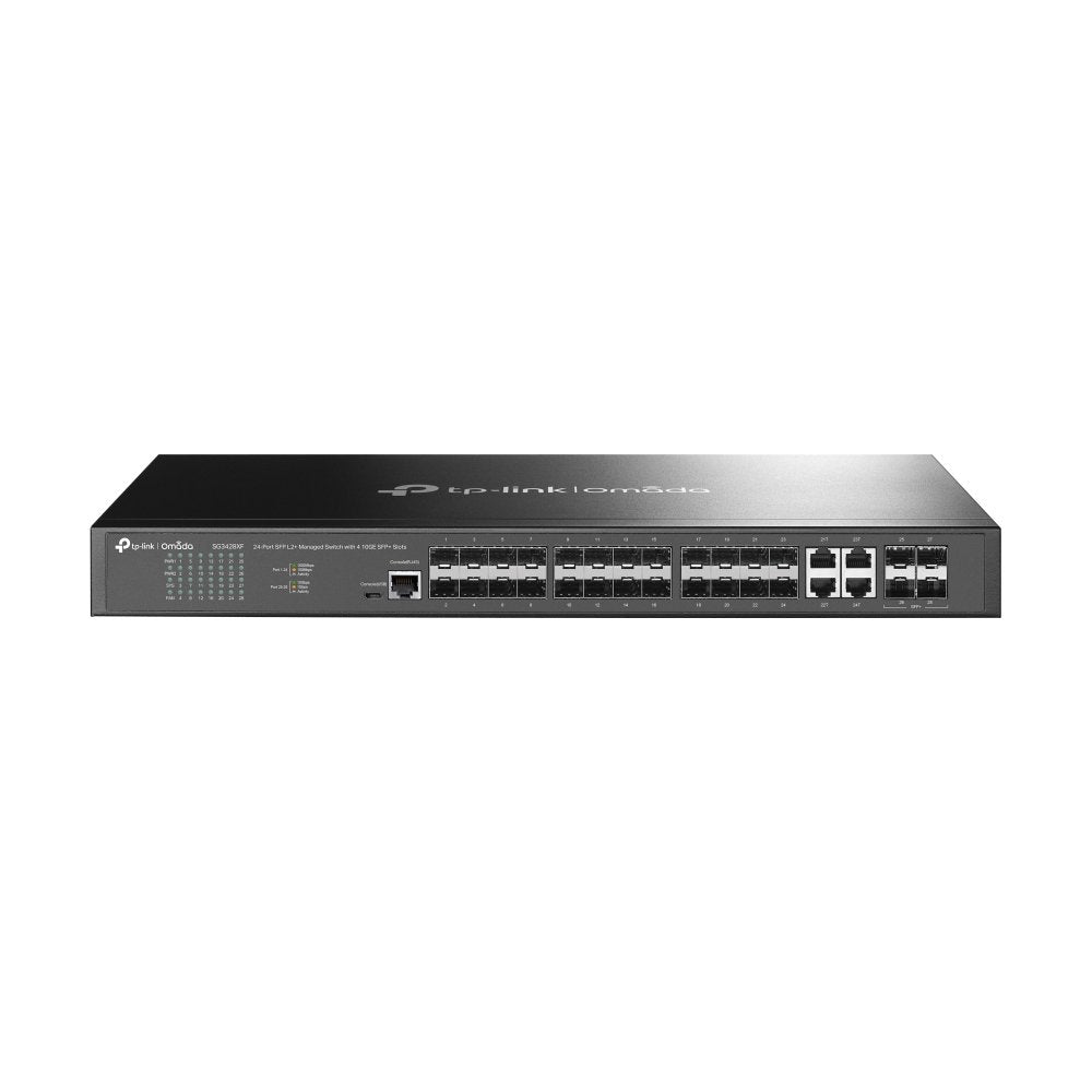 EAN 4897098688212 - TP-Link Omada TL-SG3428XF Gestionado L2+ 1U Negro imagen 1