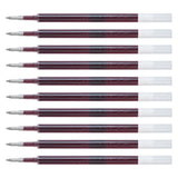 Stabilo Recambio Tinta De Gel Retráctil Palette Fine Rojo Caja -10u-