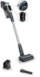 Aspiradora Bosch Bcs931wba De Pie Y Escoba Eléctrica Aspiradora Escoba Batería Secar Hepa Sin Bolsa 0,4 L Blanco 3 Ah