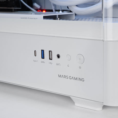 EAN 8435693112716 - Mars Gaming MCLCDPROW carcasa de ordenador Midi Tower Blanco imagen 7
