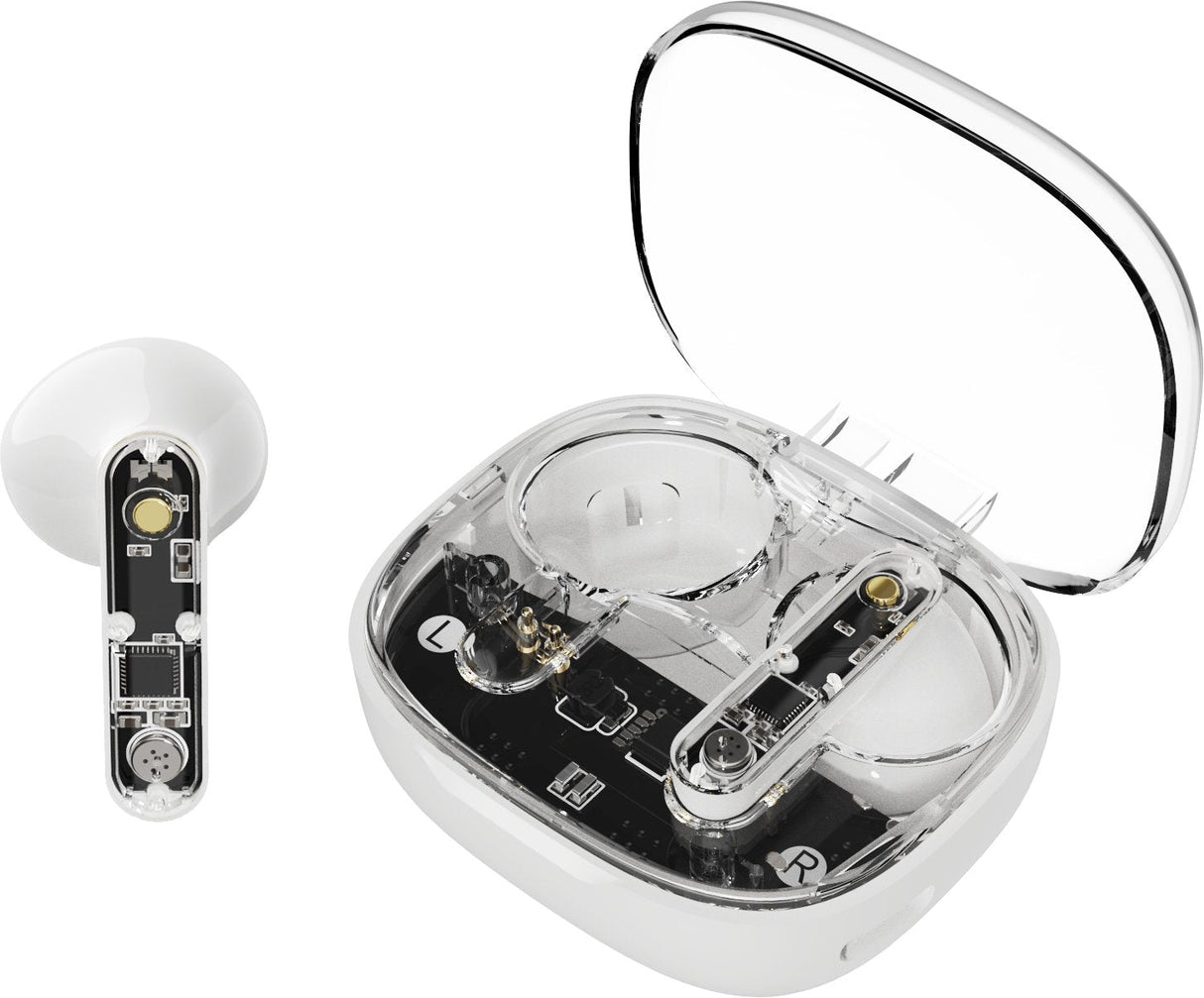 Streetz Bt Tws In-Ear KopfhRer Transparent Weiá